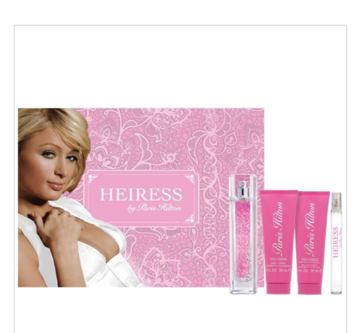 Heiress By Paris Hilton - 4 Piece Gift Set