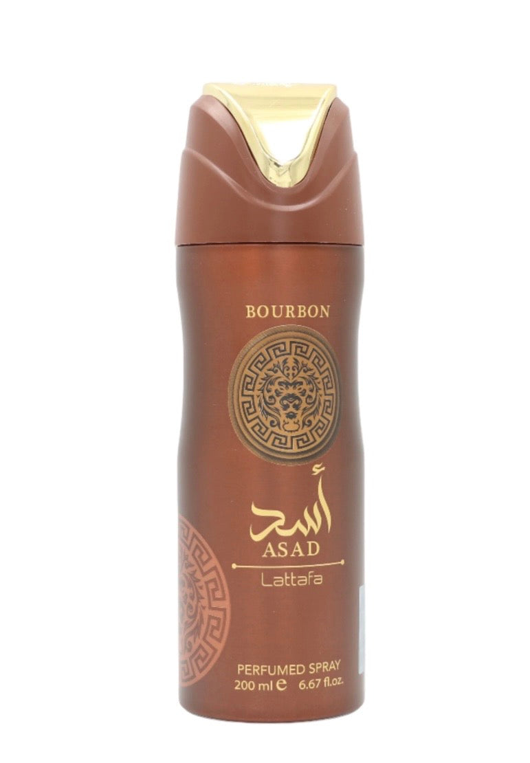 Bourbon Asad Lattafa Body Spray
