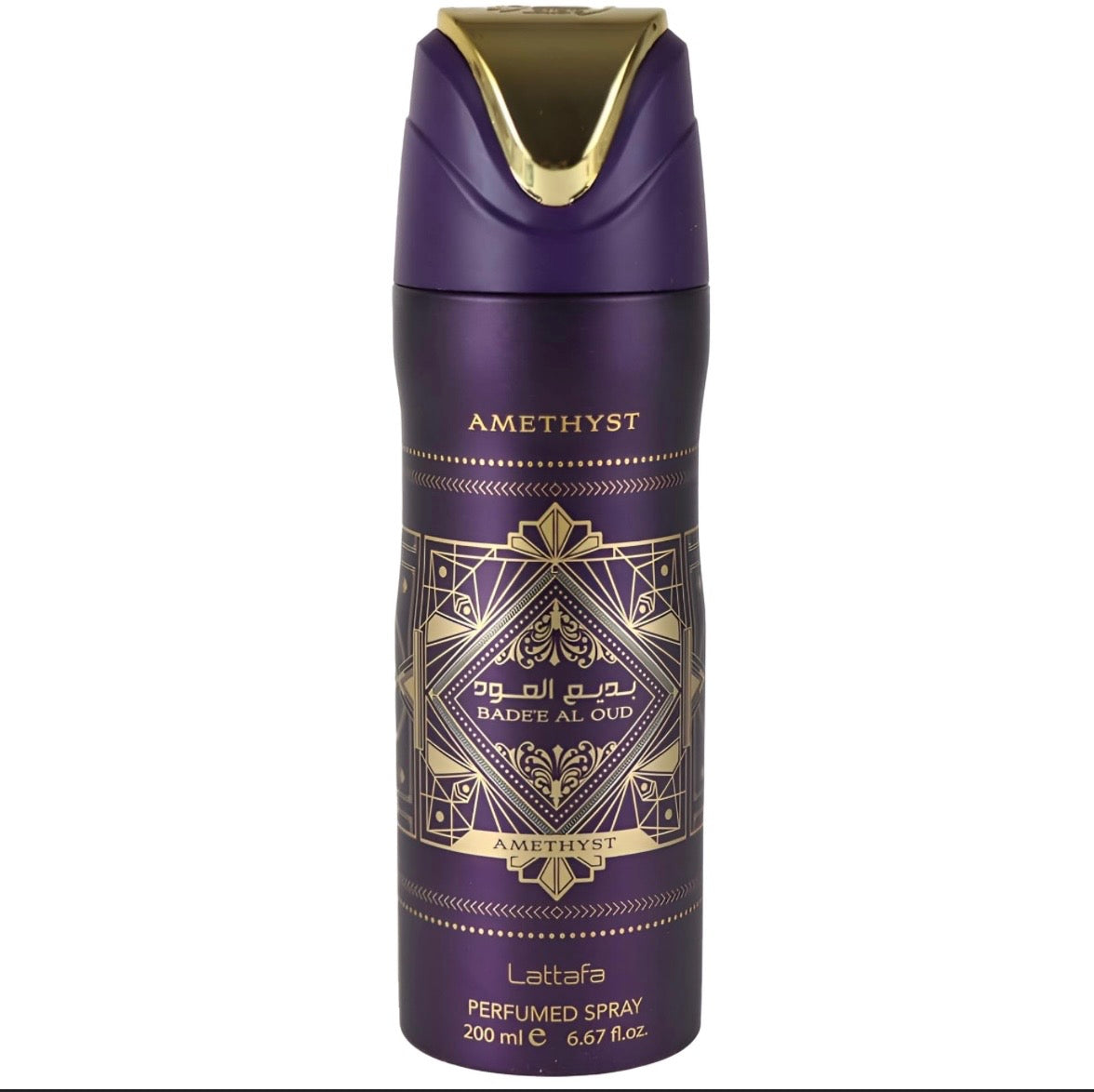 Amethyst Badee Al Oud Lattafa Body Spray