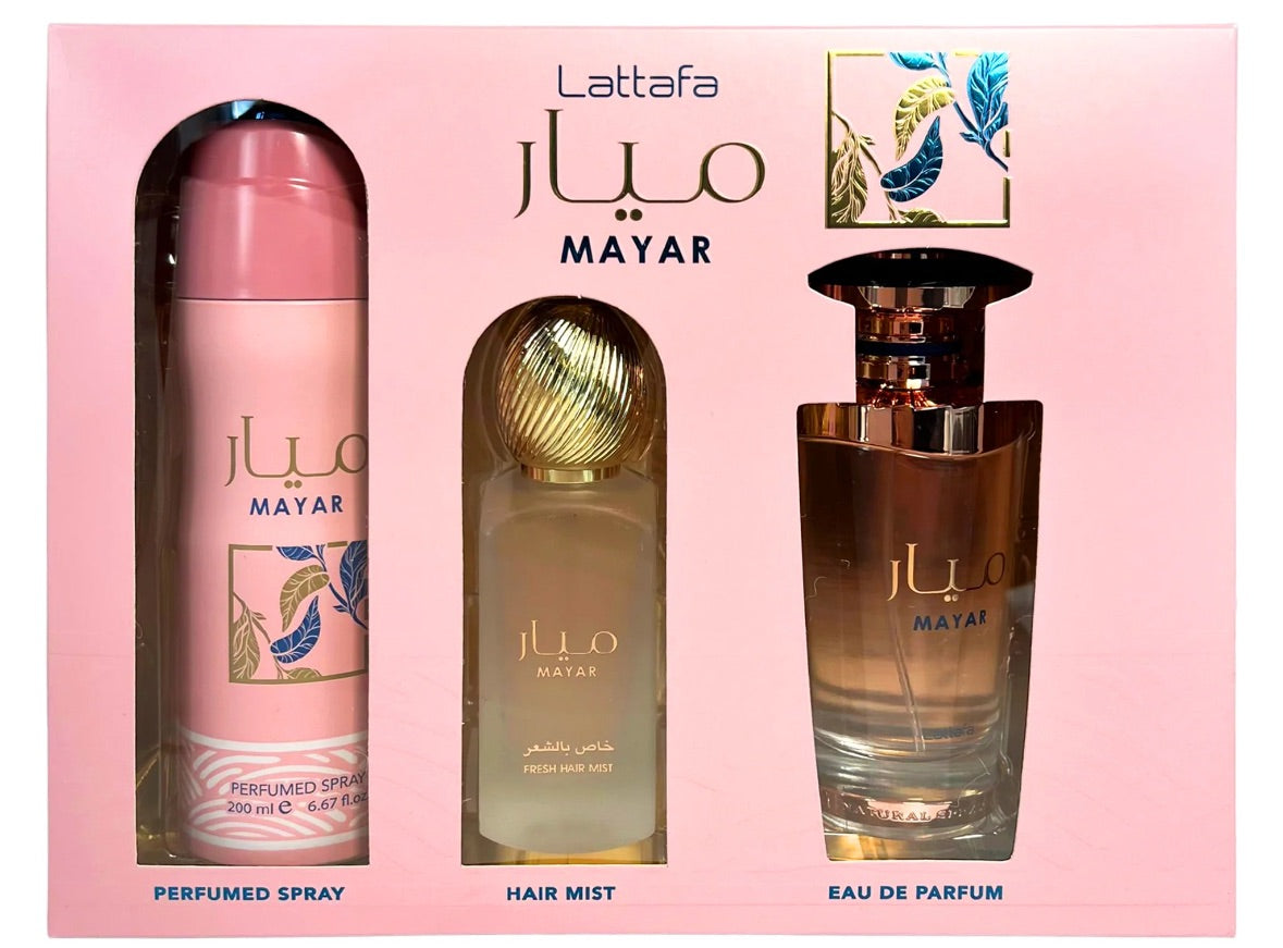 Mayar 3-Piece Set 3.4oz EDP Women