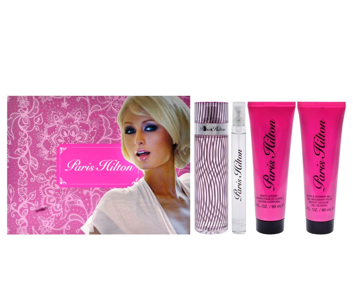 Paris Hilton 4-Piece Set 3.4oz Women