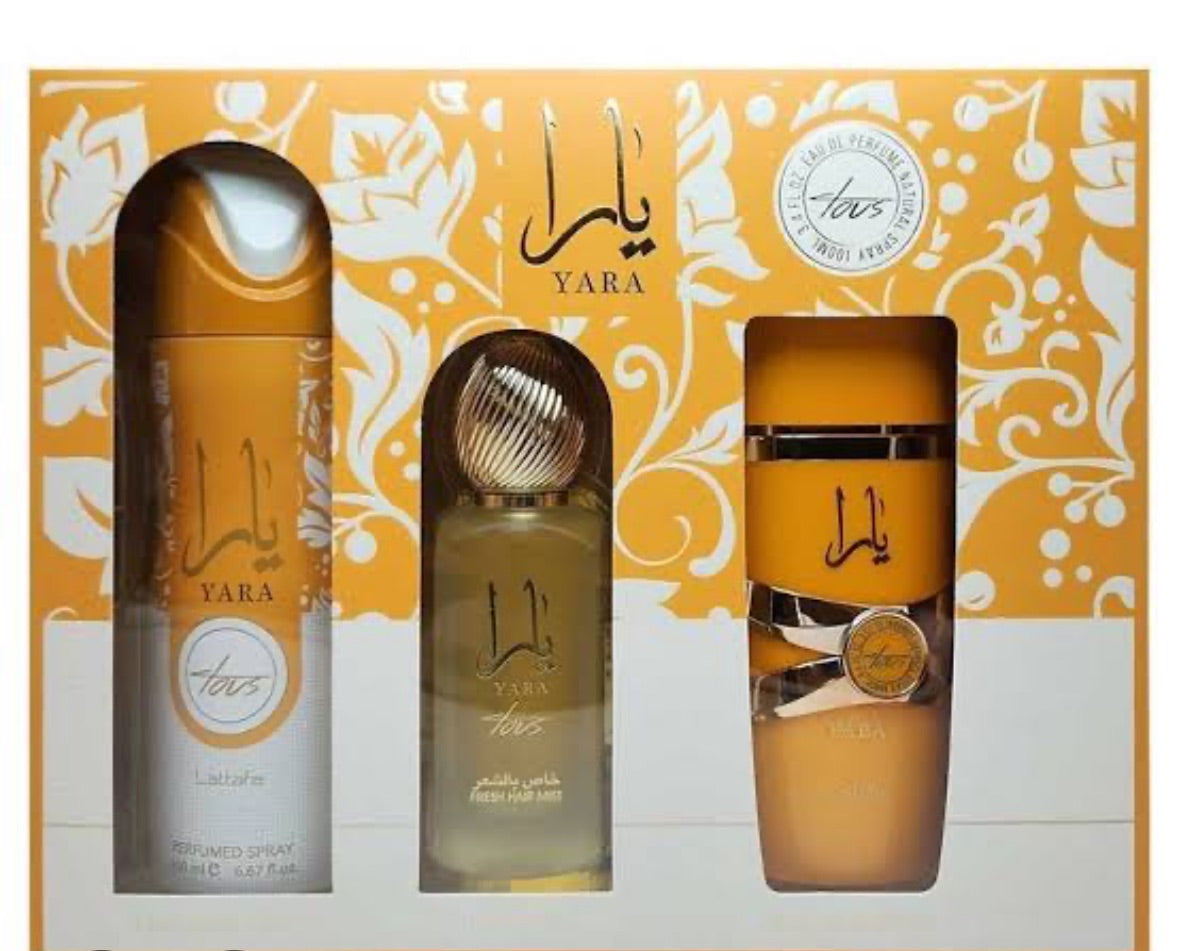 Yara Tous 3-Piece Set 3.4oz Women